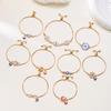 Devil's Eye Bracelet: Adjustable Drawstring with Alloy Pendant
