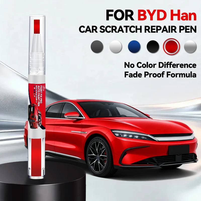 Car Accessories For BYD Han Car Paint Repair Pen Touch Up Scratch Remover DIY Auto Accessories Black Grey White Blue