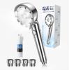 Shower Head High Water Pressure 90 Saving Micro-nano Bubbles High-efficiency Calcium Sulfite Filter Chlorine Removal 6-stage Flow Handheld Stop Pore 4
