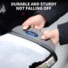 2pcs PVC Car Rearview Rain Eyebrow Transparent Stickers for Ford focus Fiesta EcoSport ESCORT ranger fusion mondeo Mustang