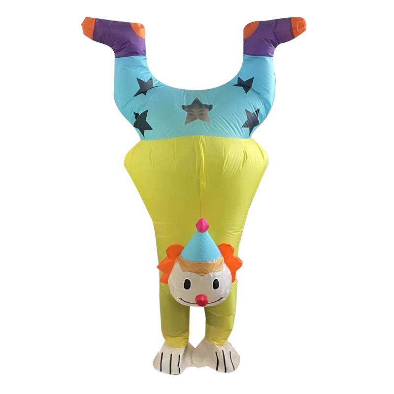 Aufblasbarer Clown-Anzug - Halloween-Streich & Cosplay-Kostüm