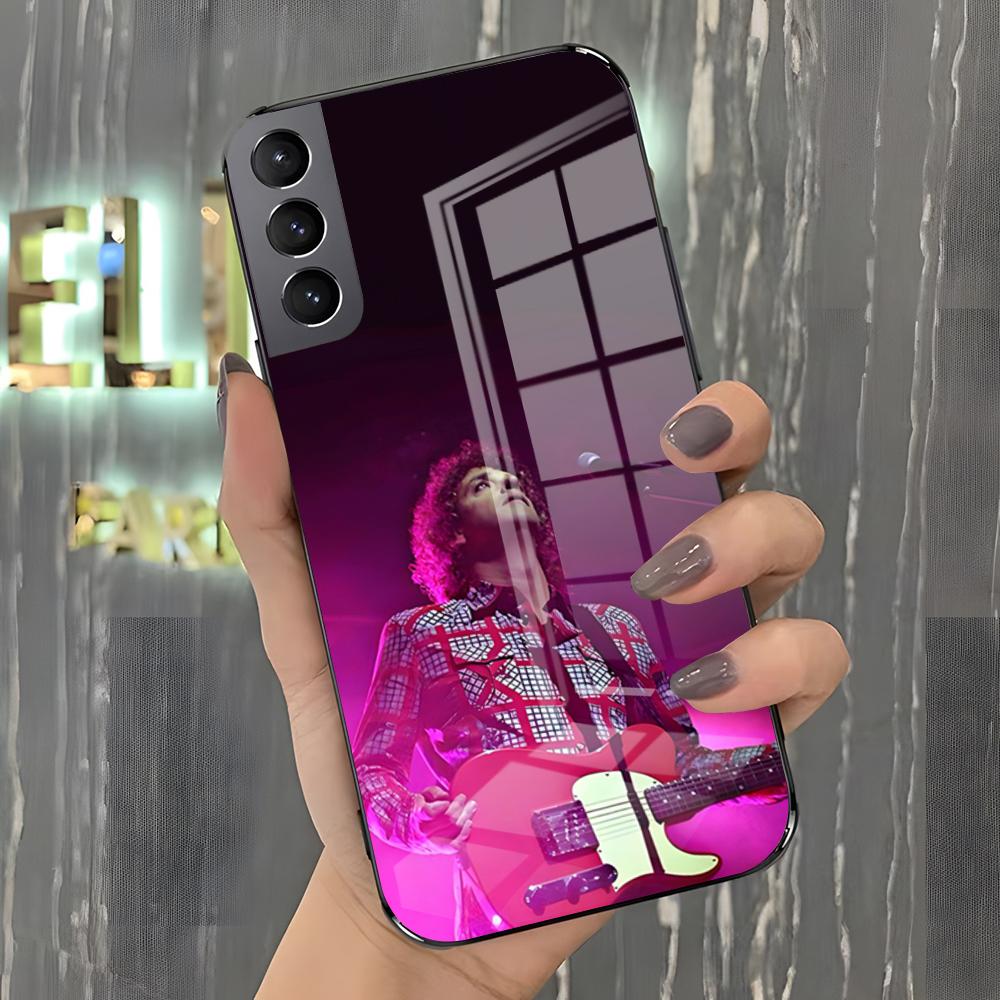 

Gustavo Cerati Phone Case For Samsung S26 S25 Plus S20 S20 Plus S22 Ultra S23 FE S21 Plus S21 Ultra Glass Cover Samsung S26 Ultra