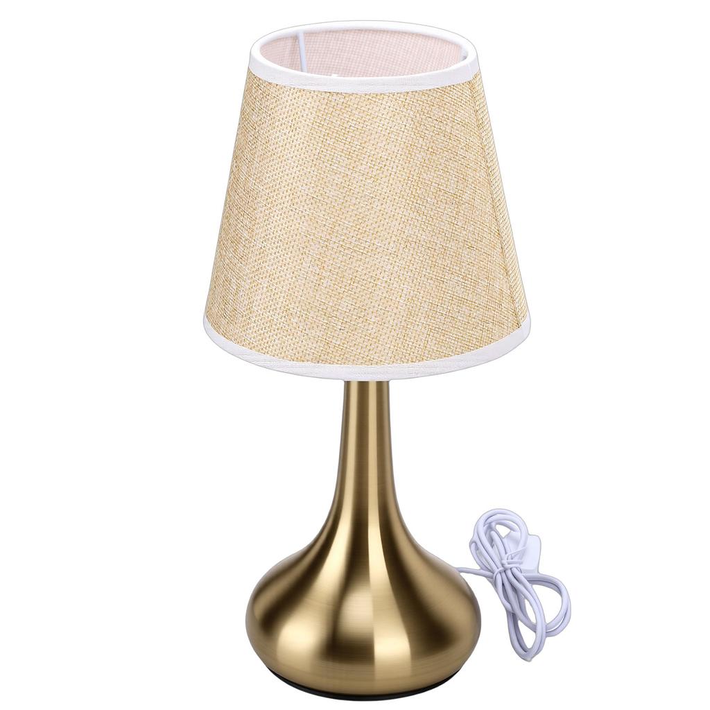 LED-Nachttischlampe Dimmbare Dekorative Nachttisch-Schreibtischlampe für Schlafzimmer Wohnzimmer