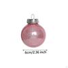 30 Pieces Christmas Tree Ball Ornament Xmas Decorative Bauble Small Pendant for Wedding Holiday