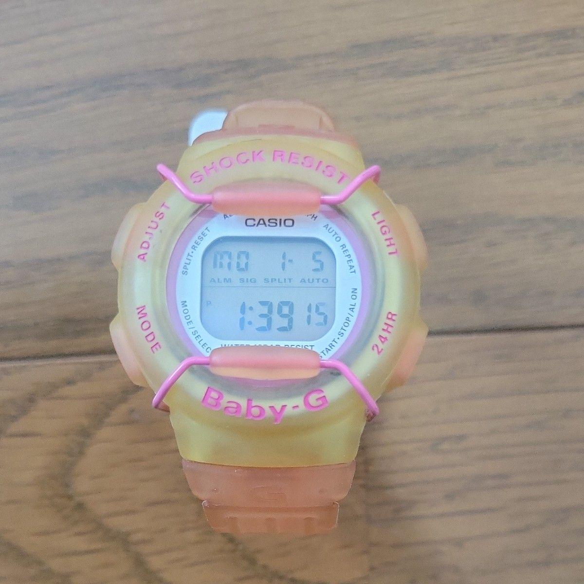 CASIO Baby-G BG-210 SHOCK RESIST Digital Watch Pink