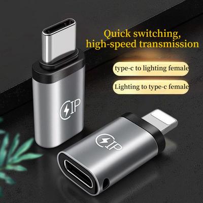 1 ST is geschikt voor mobiele telefoon Type-c wederzijdse conversie verlichting 20W snellaad conversiekop