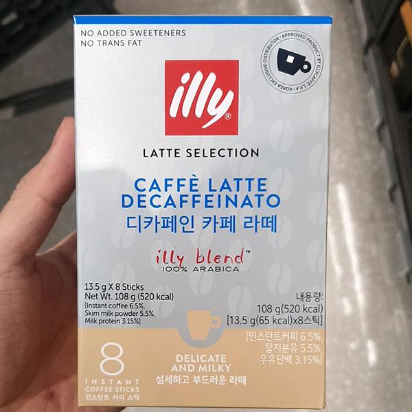 Illy Decaf Caffe Latte 13.5g x 8 Sticks One thing