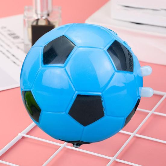 Luminous Top Interactive Football Heart Shape Spinning Top Battery-operated Musical Spinning