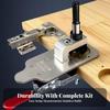 35mm Hinge Drilling Jig Accurate Cabinet Door Installation Tool Adjustable