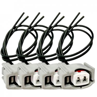 4 X Fuel Injector Electrical Connector Fits Toyota Corolla Prius L4 1.8L