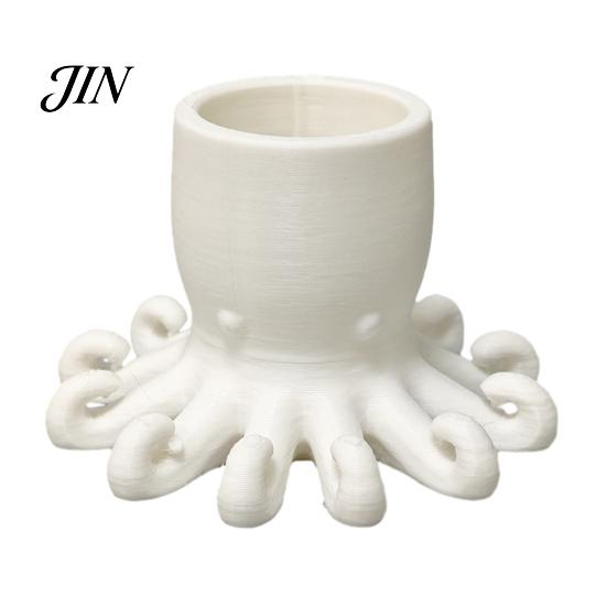 Stationery Holder for Office 3D Printed Pen Holder, Octopus Shape Pencil Cup, Cute Ocean Style Decor Animal Desktop Organizer Home Accessory