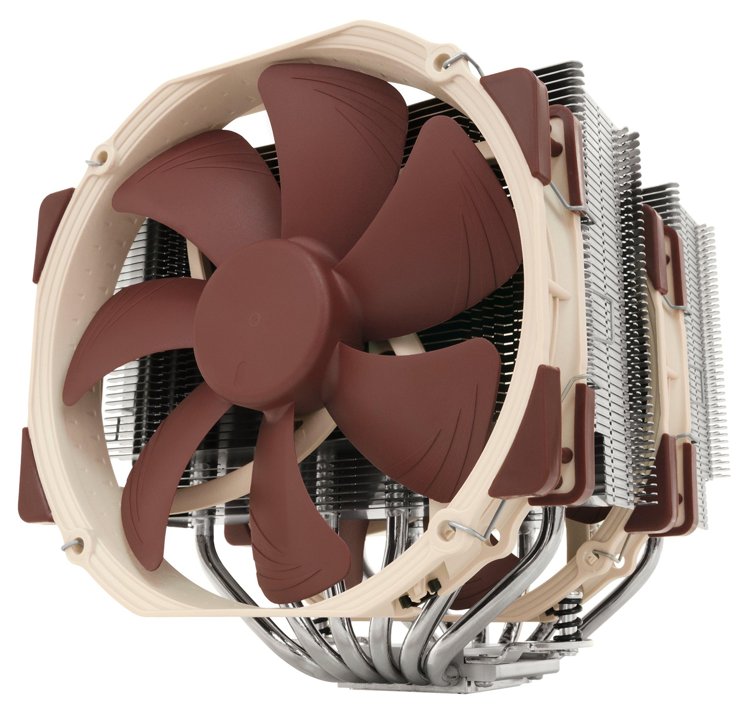 

Noctua Premium CPU Cooler PWM with 140mm Fan Twin Tower NH-D15, NF-A15 (Коричневий) коричневий