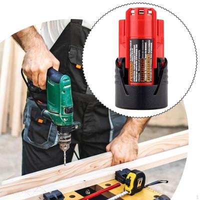 12V Power Tool Battery User Friendly Lightweight Supplies Portable Accessory 1.5 Ah