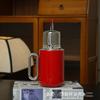 316 Stainless Steel Portable Insulated Teapot with Titanium Plating and Tea-Water Separation, Large Capacity for Stewing