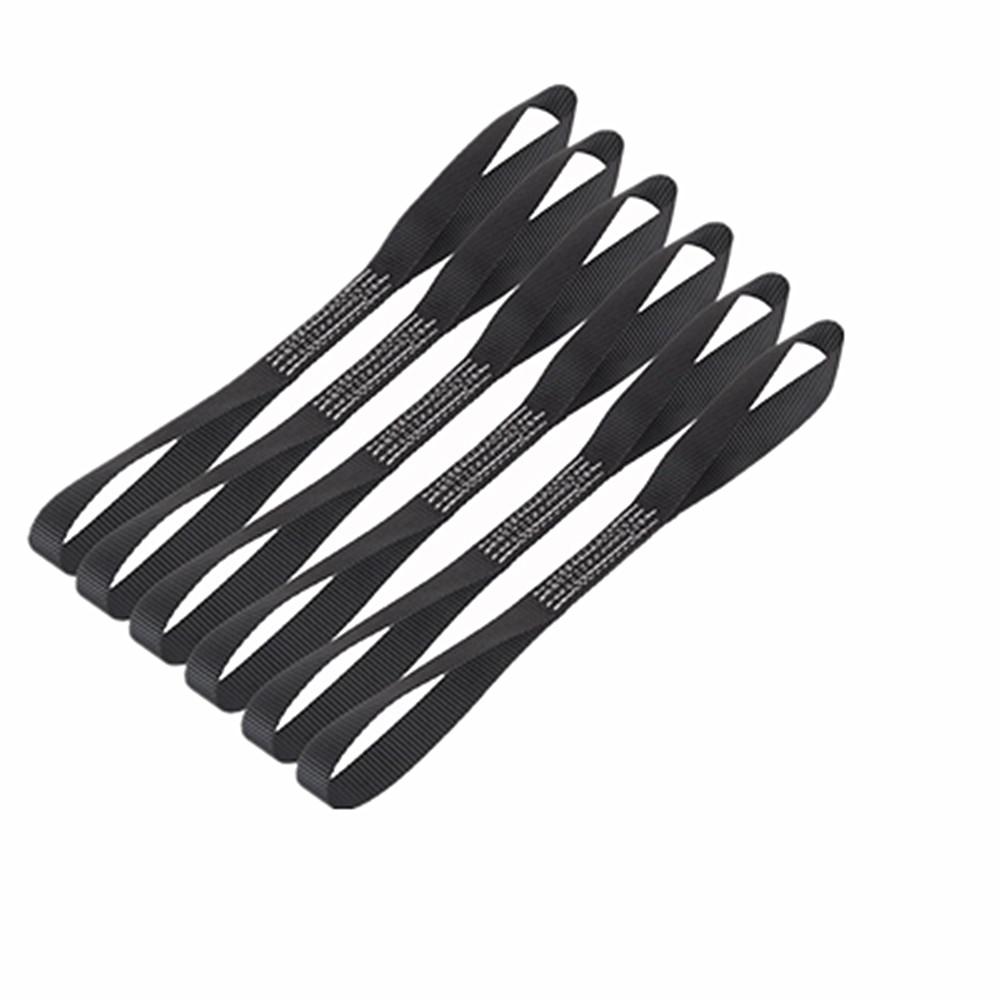 6Pack Soft Loop Straps 1  x 15  Heavy-Duty High Strength Soft Loop Tie Down Straps 1500 lbs Safe Working Load Mutipurpose Strap 6Pack