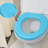 Wasserfester, weicher Toilettensitzbezug, waschbar, für Badezimmer, Toilettenmatte, Kissen, O-förmiger Toilettensitz, Bidet, Toilettenbezug, Zubehör