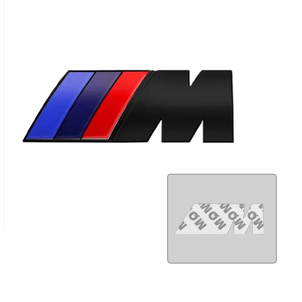 3D Metal Car Badge Body Trunk Deocration Sticker Auto Modification Decal For BMW M POWER F13 F15 F16 F30 F34 F32 F31 E36 E46 E39