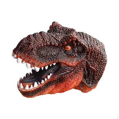 Dino El Kuklası Hayvan Başlı Oyuncak Çocuklar İçin Etkileşimli Partide Hayali Oyun