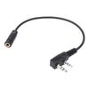 2 Pin K1 To 3.5Mm Female Audio Phone Earphone Transfer Cable For Tyt For Uv5R 888S Walkie Talkie Headset Adapter