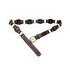 Western Cowboy Pu Leather Belt With Metal Buckle For Men And Women Casual Wear