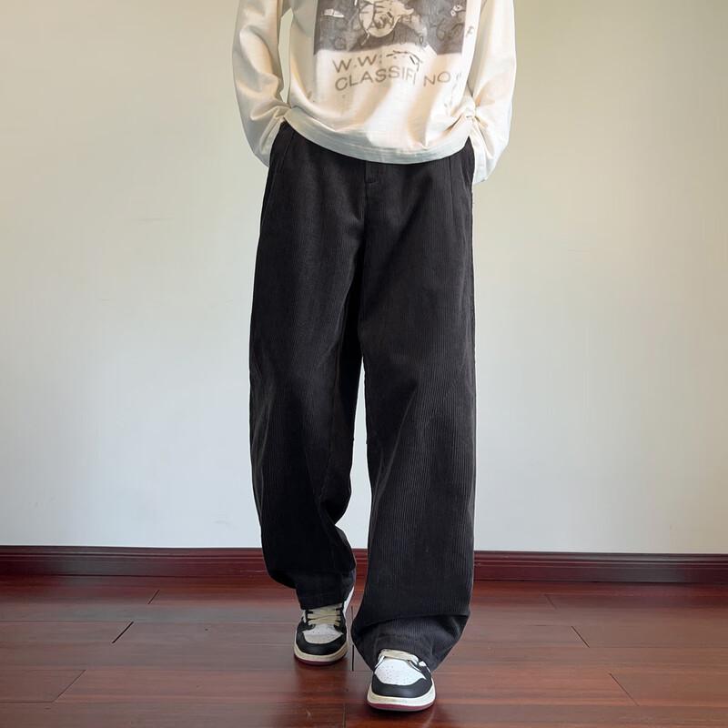 

TonLion Men s Woven Curved Casual Pants XL