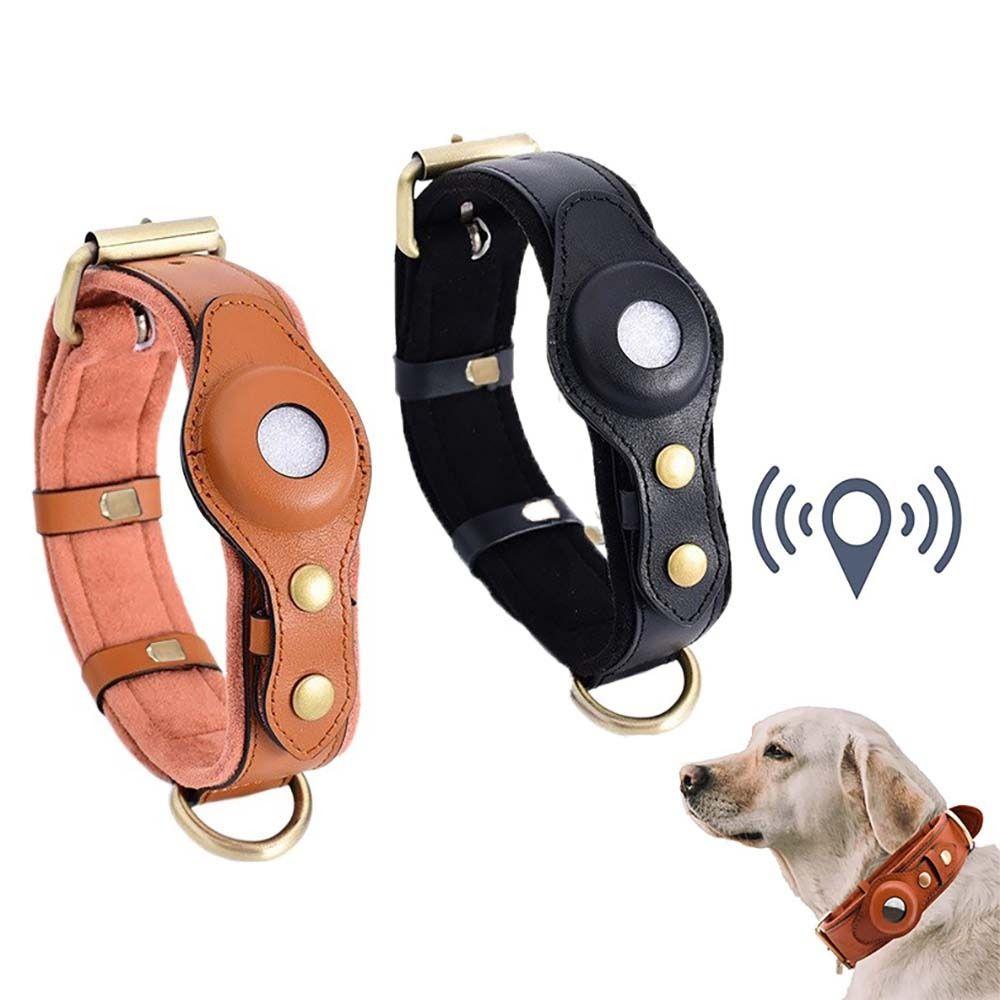 Pet Supplies Outdoors Walking For Airtag Case Dog Necklace Pet Collars