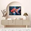 DIY Diamond Painting Glowing Koi Cross Stitch Kit Mosaic Art Diamond Painting Full Circle/Square Diamond Home Decoration