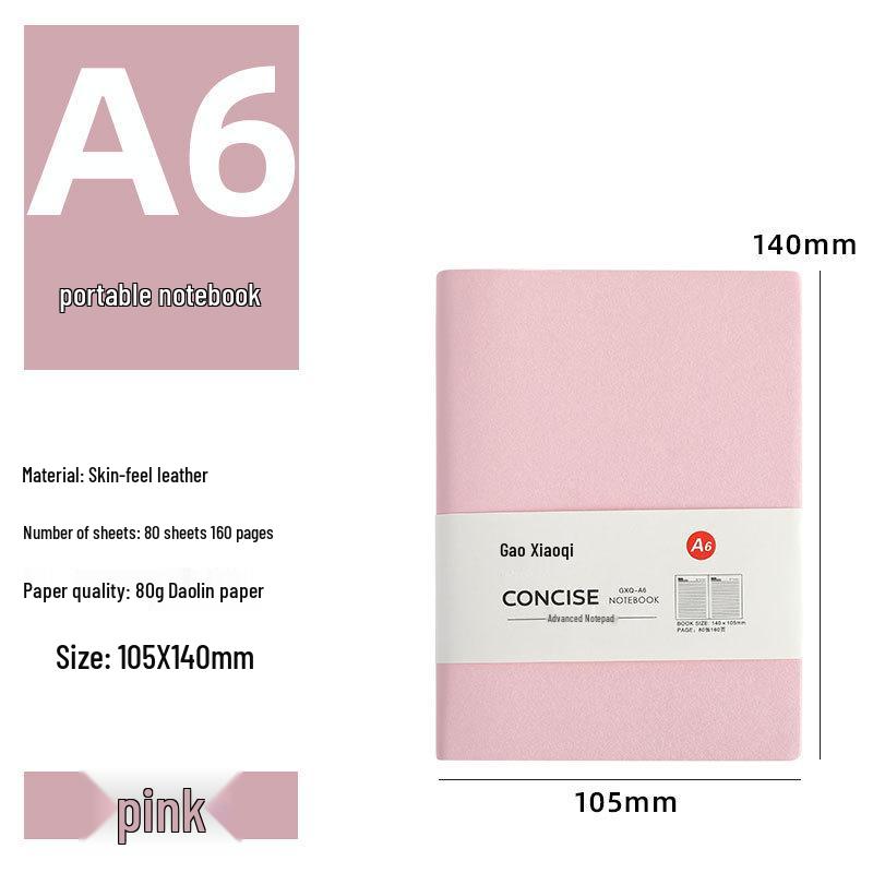 Prémiový zápisník A5 s vlastním logem - Jednoduchý, stylový, kreativní kancelářský a studentský diář