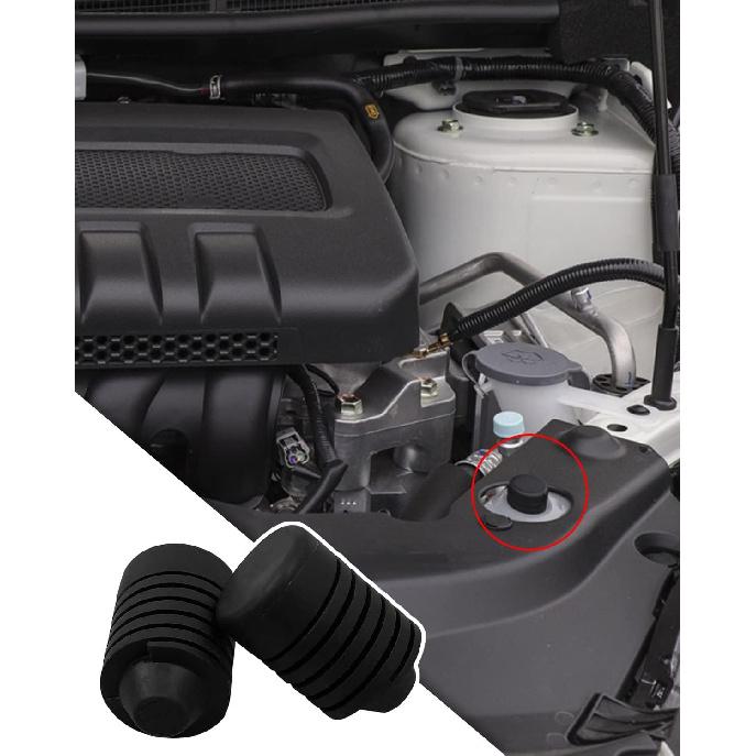 2PCS Hood Stop Bumpers Rubber, Hood Rubber General Standard Cushion Bumper Fit for Nissan Teana Sunny Bluebird Tiida Sylphy Hood Stops Fit for