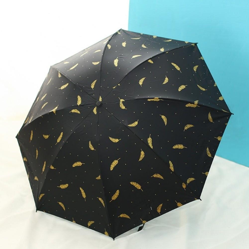 Manual Dual Use Umbrella Windproof Rain Umbrella Minimalist UV Protection Umbrella  Summer