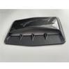 Car Decorative Air Flow Intake Hood Scoop Vent Bonnet Cover Carbon Fiber Look
