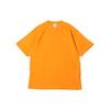SS23 Solid Color Crew Neck Fitted Short Sleeve T-Shirt Men Tops Orange DA0321-886