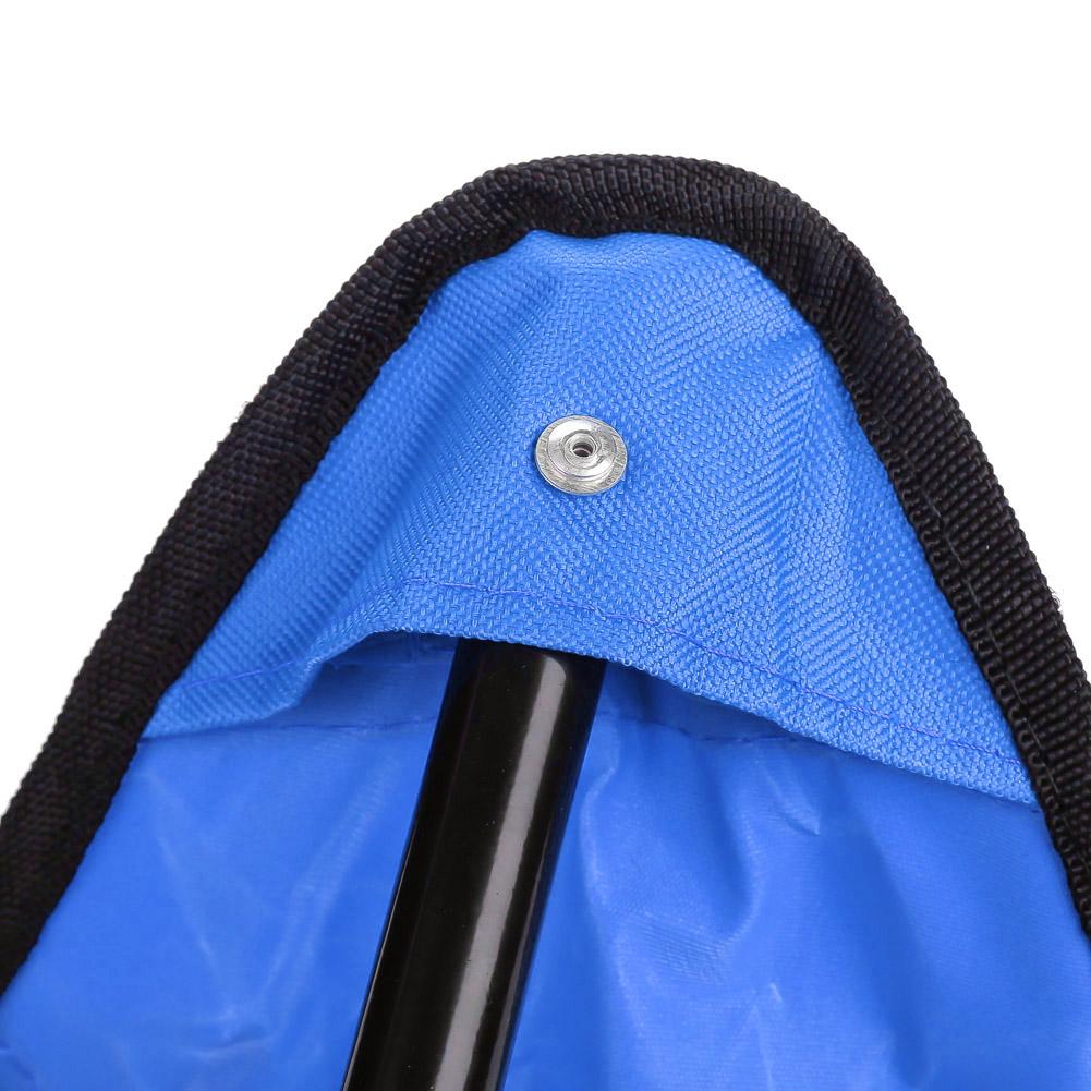 Tragbarer faltbarer Stativstuhl für Outdoor-Camping, Wandern, Angeln, Picknick, Grillen, Reisen(Blau L)