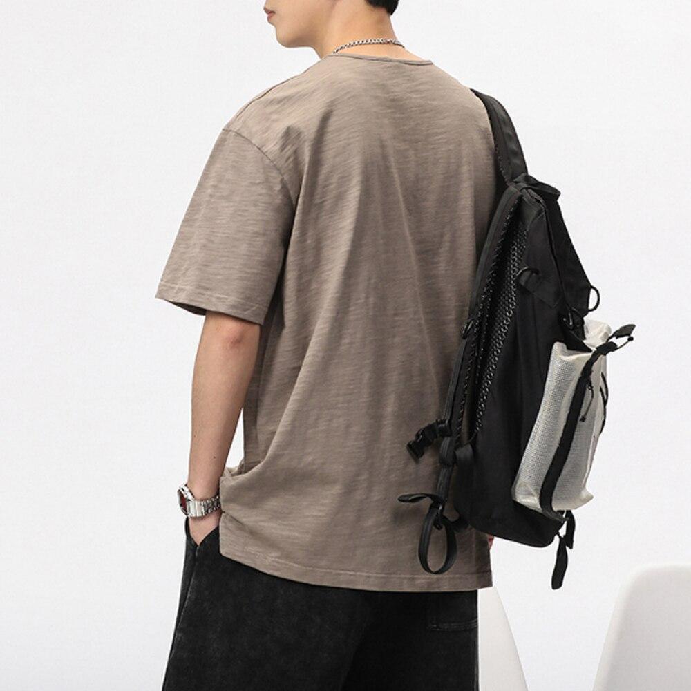 Ανδρικό κοντομάνικο μπλουζάκι με λαιμόκοψη Henley, καλοκαιρινό, casual, μονόχρωμο, για άνδρες, πόλο, υψηλής ποιότητας, ανδρικά μπλουζάκια