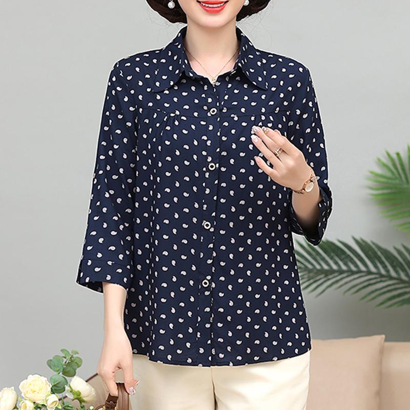 Topuri elegante de dama Vara Marime Plus Casual Camasi cu maneca lunga