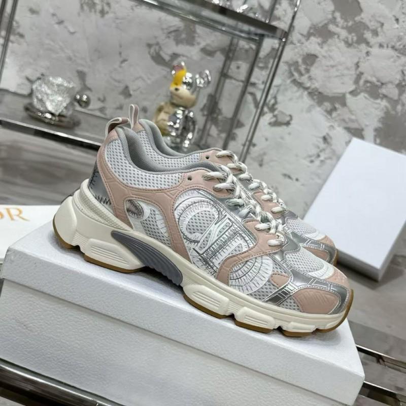 Unisex Platform Sneakers With Breathable Mesh Upper Lace-Up Design Comfortable Cushioned Insole Casual Sport Shoes Daily