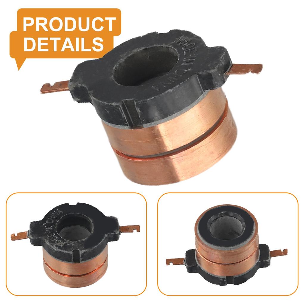 JDH-008-2 Collecting Ring Collecting Ring Smoothly And Efficiently Copper Tone For High-speed DC Motors For Home Appliances