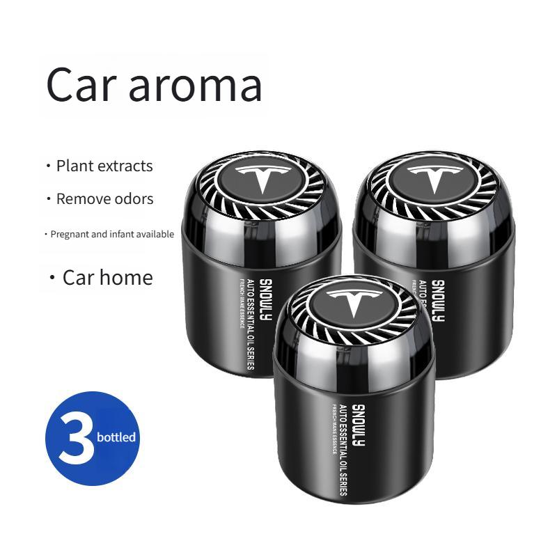 

Tesla car air freshener car cup holder aromatherapy solid balm long-lasting car perfume car interior