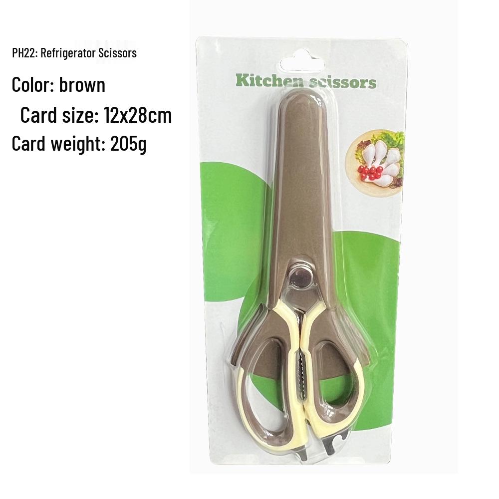 Multifunctional Stainless Steel Kitchen Scissors for Cutting Chicken Bones, Food Prep & More