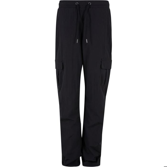 Pantalon Cargo Femme - Urban Classics - Noir - Taille Standard - 100% Polyester - Confort Optimal