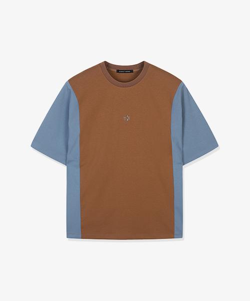 Garnet Homme Gbs34237 Camel Oversized Logo T-Shirt 95