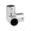 Mirror Polished 316 Stainless Steel Marine Boat Hand Rail Fitting Corner Elbow Hardware '' 25mm