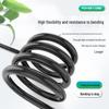 Pure Copper Large AC Power Cord with Three-Hole Plug for Computers, Rice Cookers, Kettles, and More