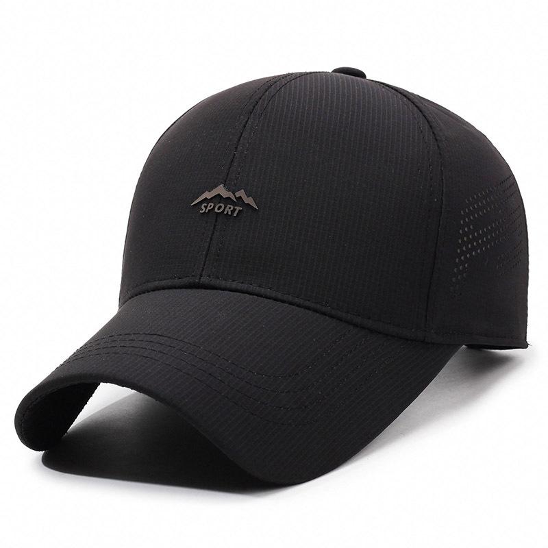 Jaro Léto Středního věku Pánská kšiltovka Čepice na opalování Outdoor Dad Cap Prodyšná kšiltovka