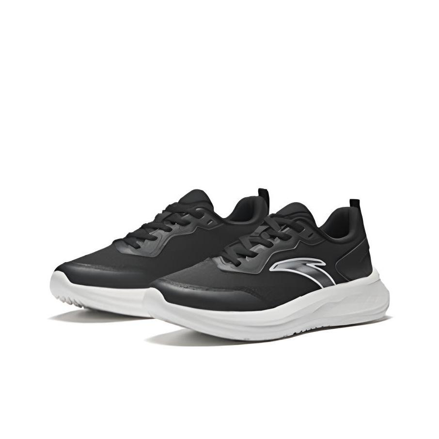 Anta Comfortable Versatile Fashionable Simple Breathable Lightweight Rebound Low-Top Casual Training Running Shoes Women sneaker Black 922525508-3