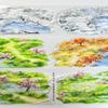 Journal Washi Pet Tape Sisisixi Trail Zero Grass Path Ancient PET Scrapbooking Phone Case Sticker