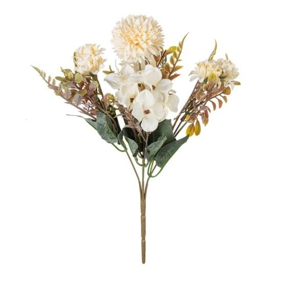 Praktisk Simulering Blomst Realistisk utseende Faux Silke Cloth Dekorativ