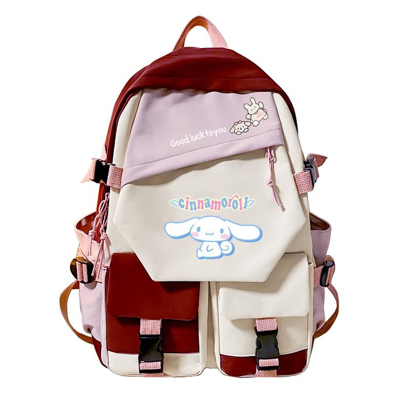 Cute Puppy Cartoon Printed Leisure Travel Bag, Primary And Secondary School Backpack