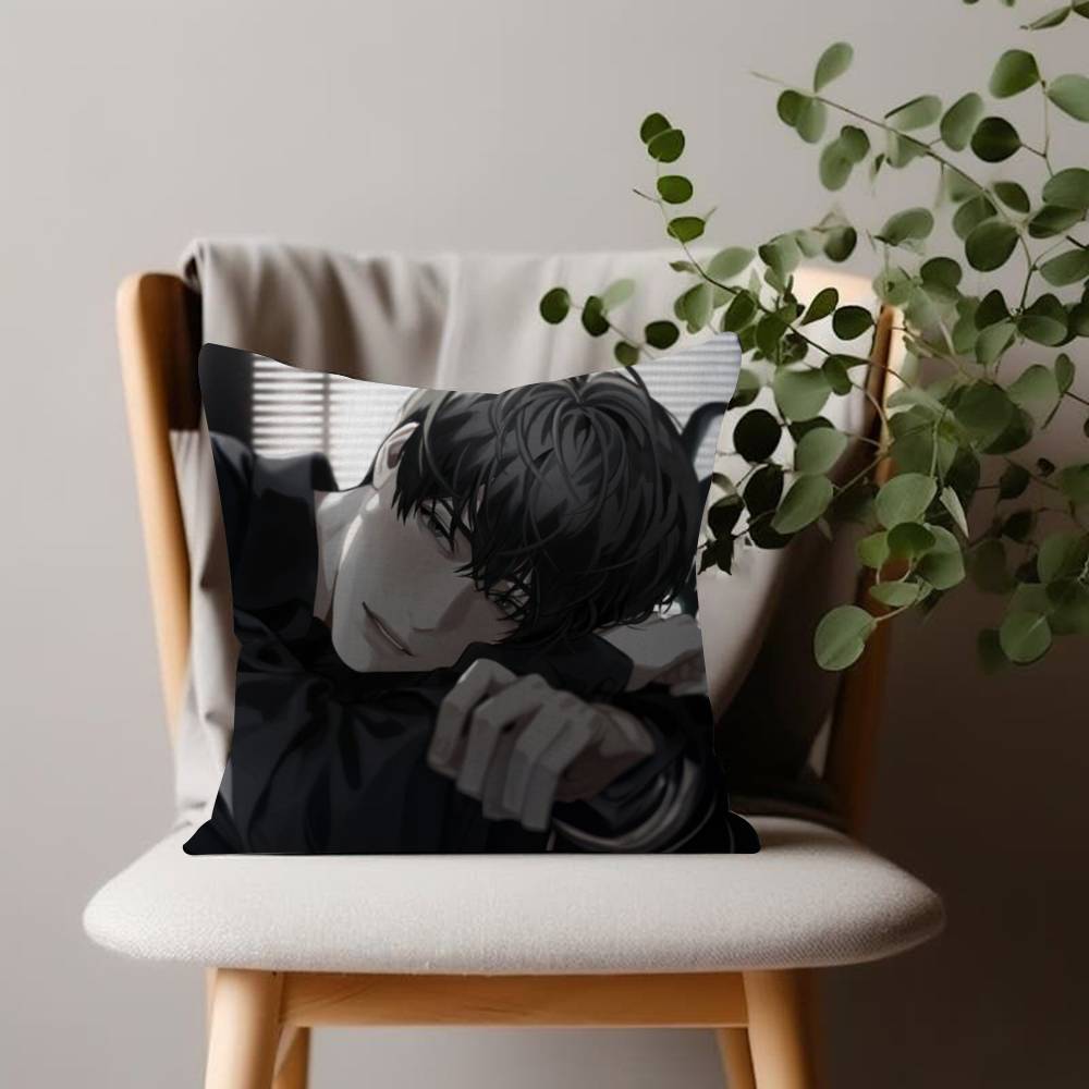 Cartoon Anime Omniscient Readers Viewpoint Pillow Cushion Cover Pillowcase Living Room Sofa Home Decorative Pillowcase