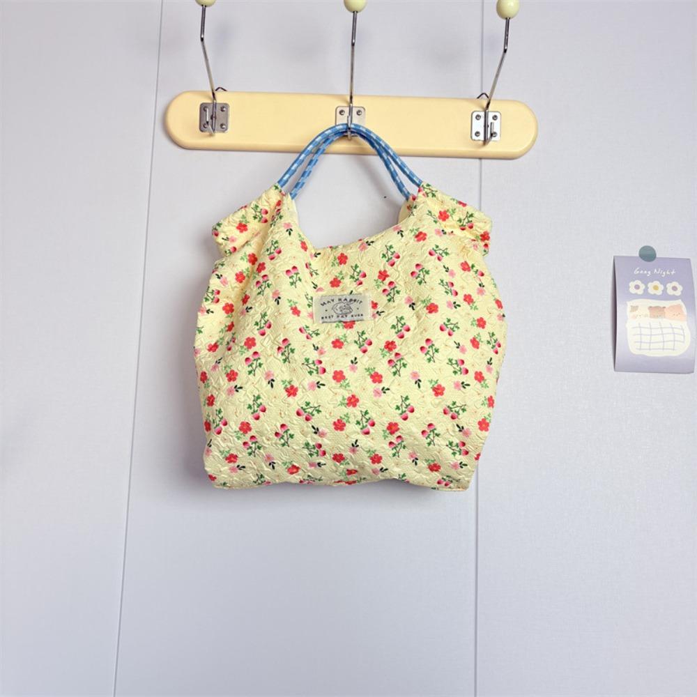 

Милая сумка-шоппер на кулиске с медведем, сумка-тоут для поездок на работу, модная сумка с мультяшным принтом, для улицы Yellow Flower